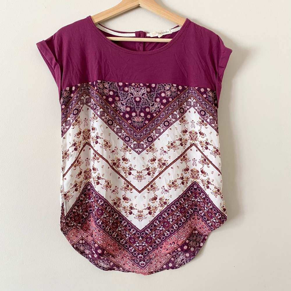 Rewind • Floral Blouse